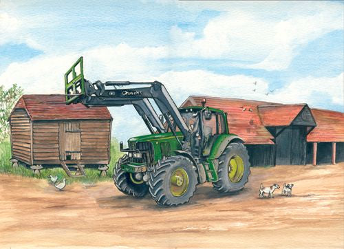 114  John Deere with Bale Loader