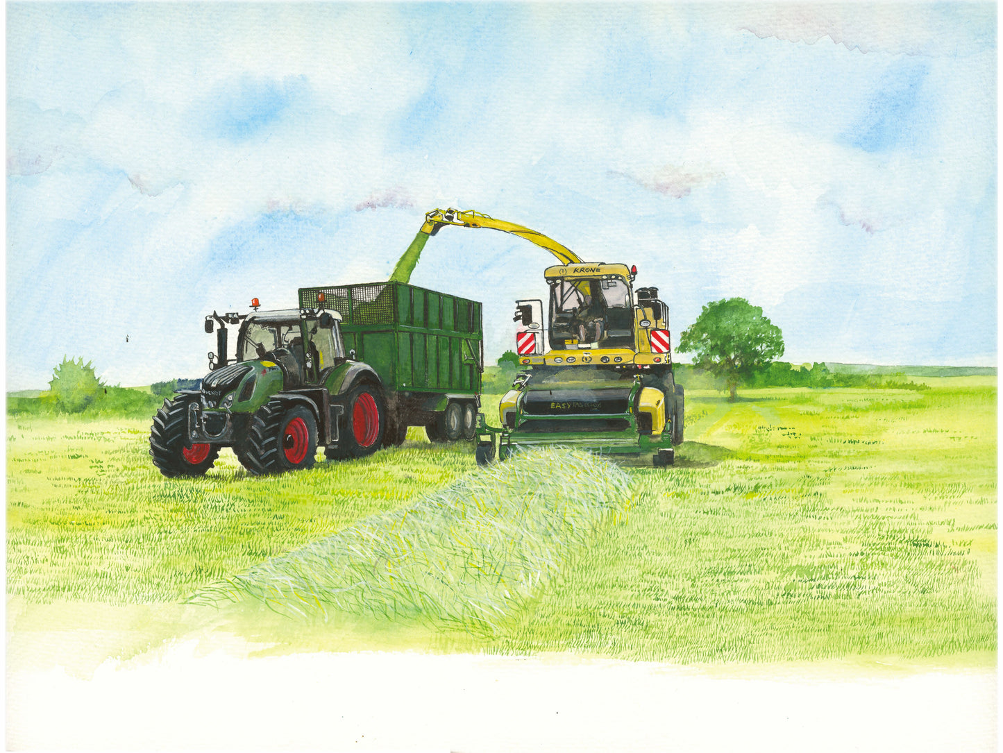265 Fendt Silaging