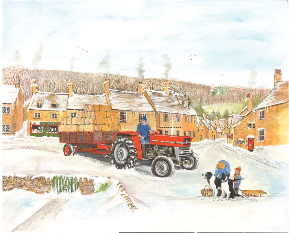 301 Winter Hay Tractor