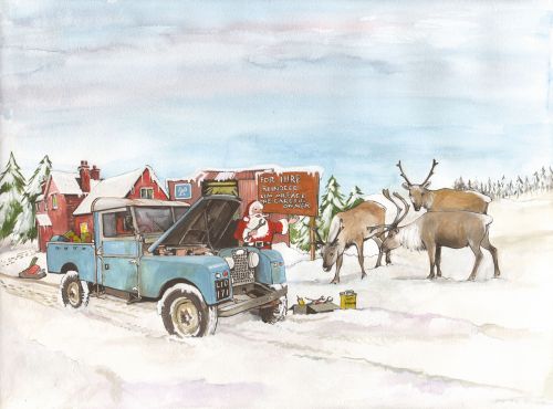 313 Santa's Landrover