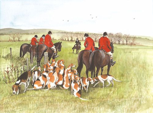 318 Hunt and Hounds
