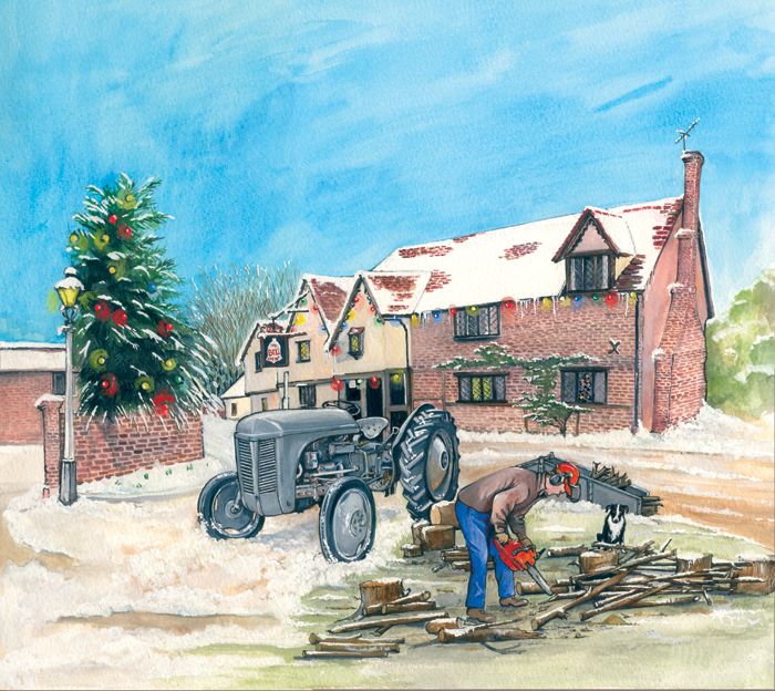32 Winter Logging Xmas