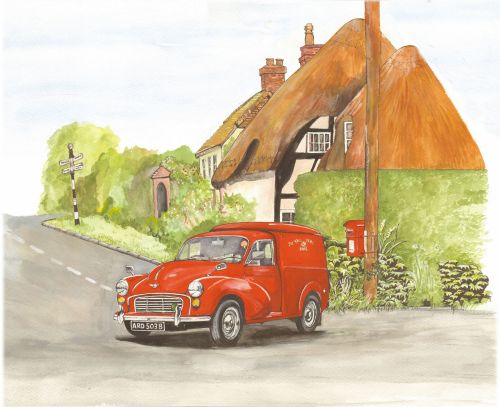 357 New Post Office Van