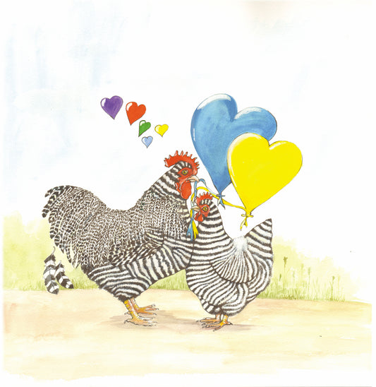 362  Romantic Chickens