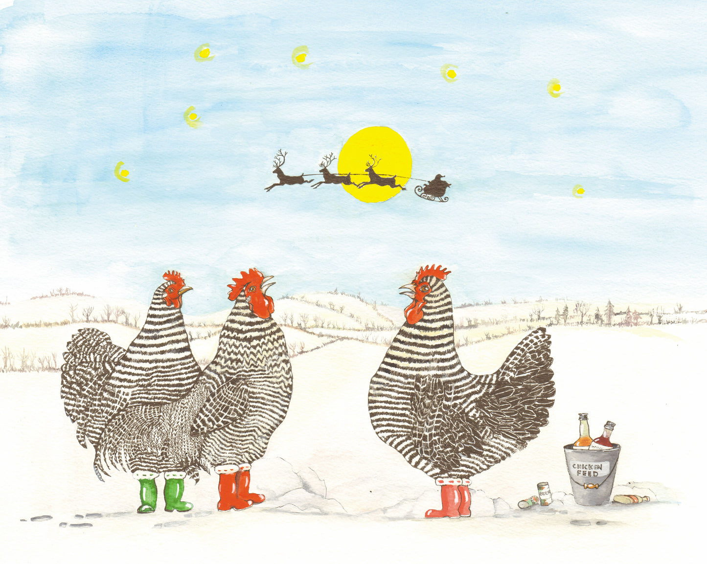 406 Chicken in Wellies