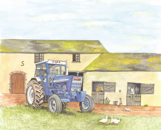 415  Ford 5000 and Ducks