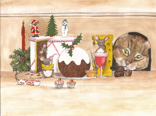 508  Mouse Christmas Dinner