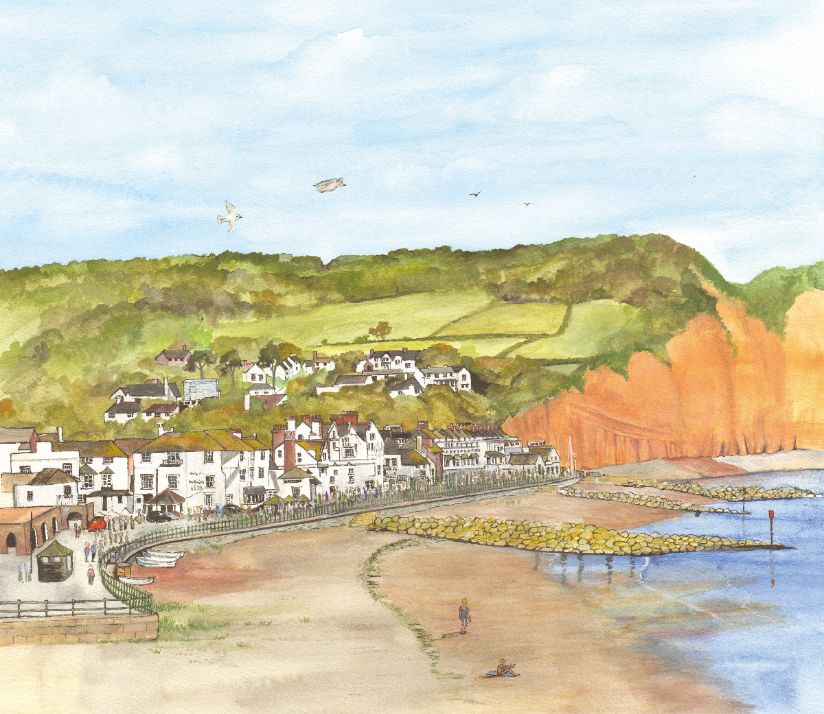 520 - Sidmouth Beach